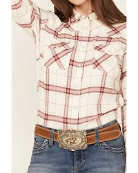 Shyanne Women's Willow Long Sleeve Snap Western Flannel Shirt