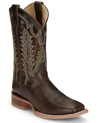Justin Men's Lyle Umber Western Boots - Broad Square Toe