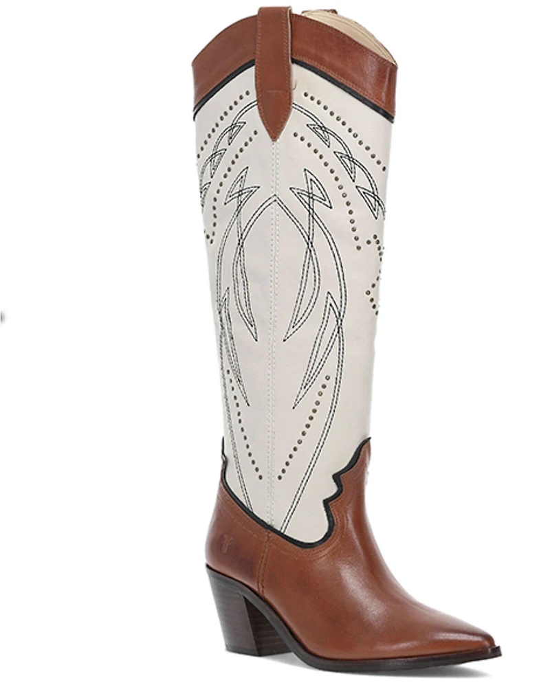 Frye Women's Sara Studded Tall Western Boots - SnipToe