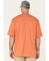 Carhartt Men's Loose Fit Heavyweight Logo Pocket Work T-Shirt