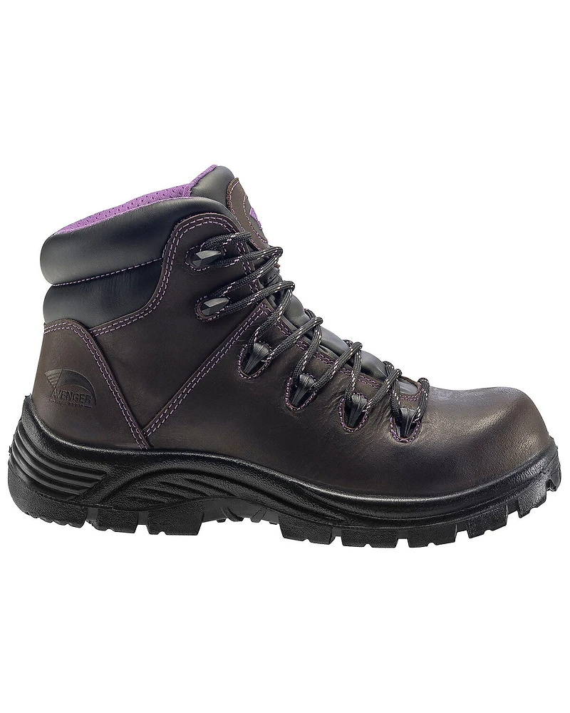 Avenger Women's Waterproof Hiker Boots - Composite Toe