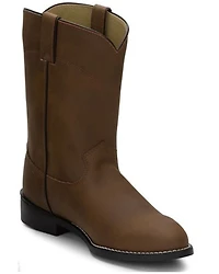 Justin Men's Basics Roper Western Boots - Medium Toe