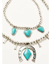 Shyanne Women's Frontier Antique Silver Layered Necklace