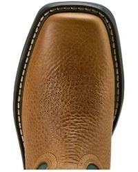Ariat Boys' Workhog XT Coil Western Boots - Broad Square Toe