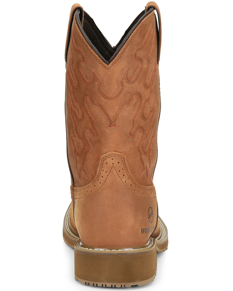 Double H Men's Workflex Waterproof Western Work Boots - Composite Toe