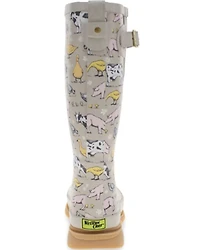 Western Chief Women's Farmhouse Tall Rain Boots - Round Toe