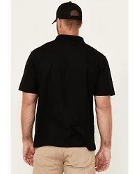 Carhartt Men's Loose Fit Midweight Short Sleeve Button-Down Polo Shirt