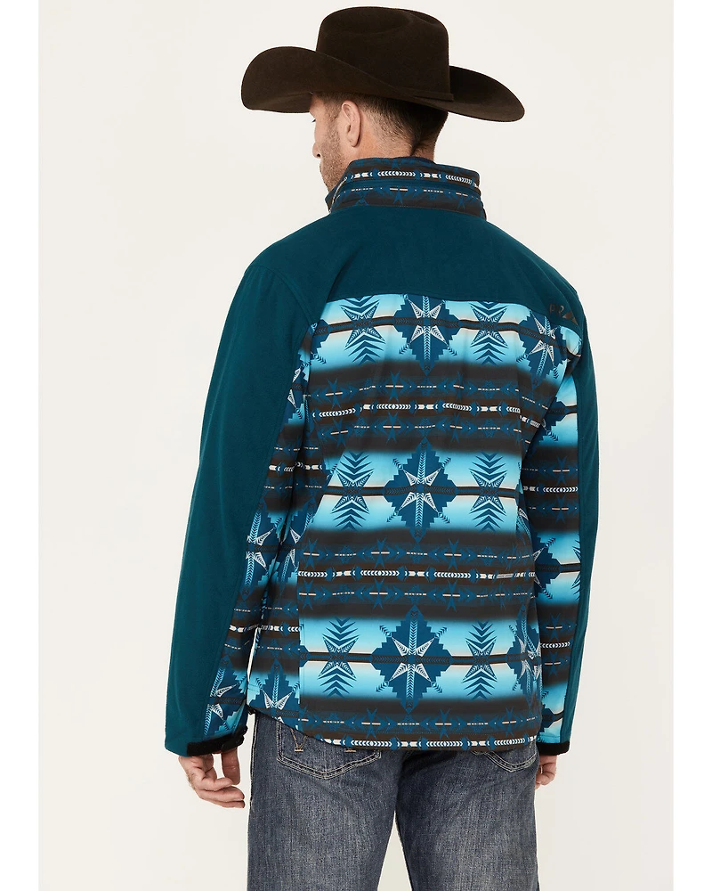 Powder River Outfitters Men's Southwestern Print Softshell Jacket