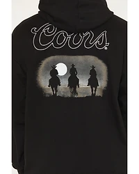 Coors Men's Riders Logo Embroidered Hooded Sweatshirt