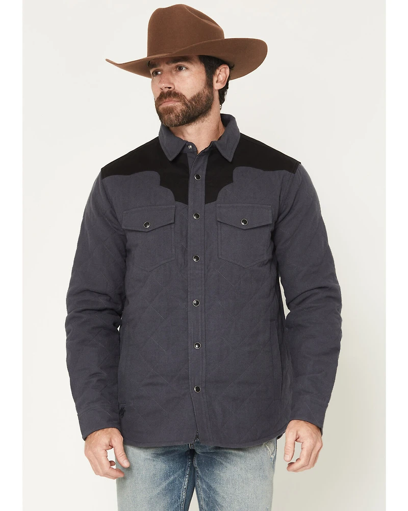 Moonshine Spirit Men's Jackson Hole Lightweight Quilted Shirt Jacket