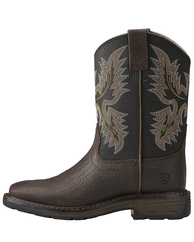 Ariat Youth Boys' Workhog Bruin Western Boots