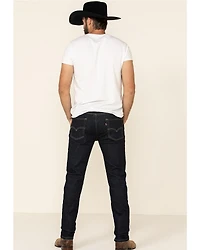 Levi's Men's 502 Dark Hollow Rinse Tapered Stretch Regular Straight Leg Jeans