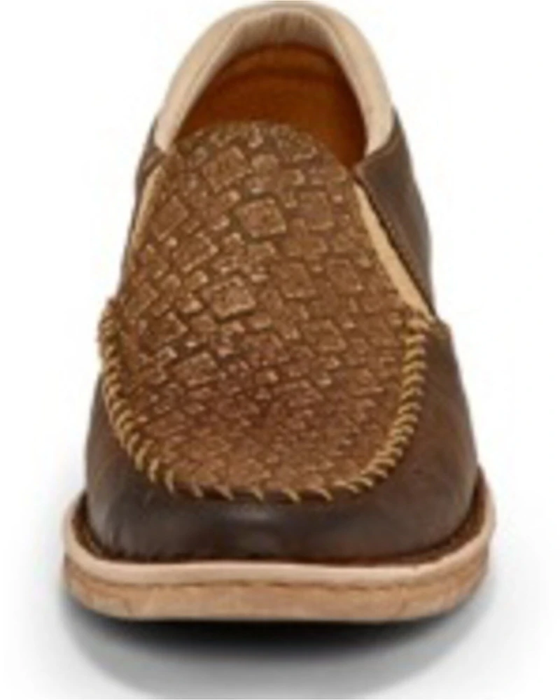 Tony Lama Women's Magdalena Mocha Shoes - Moc Toe