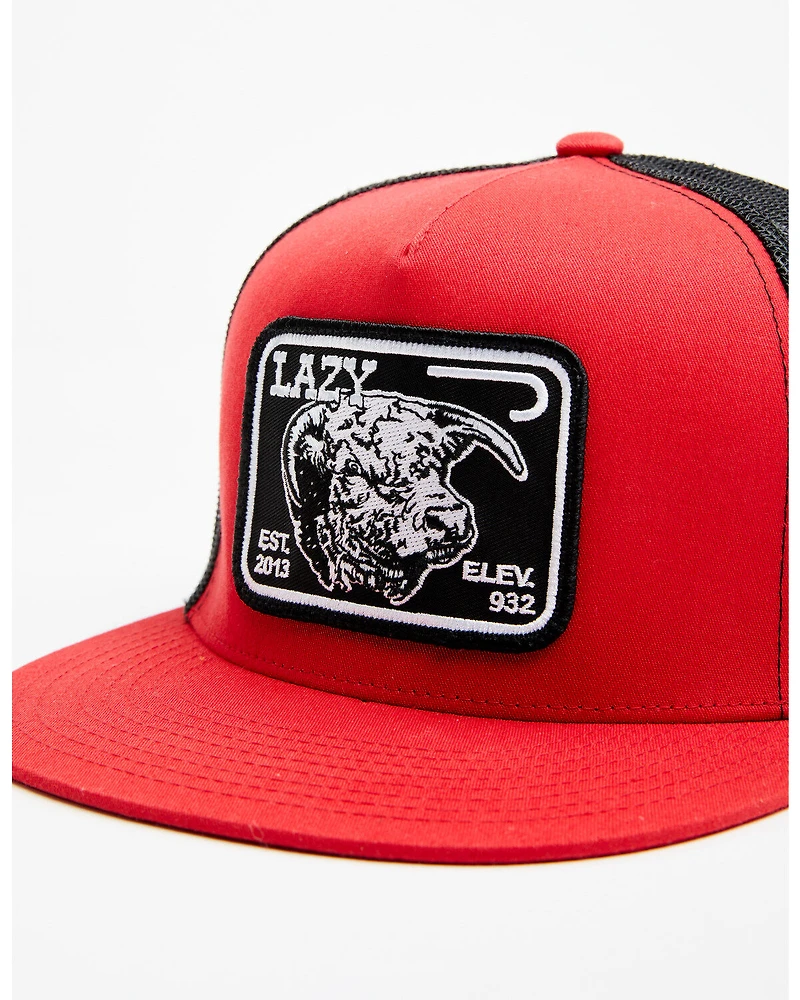 Lazy J Ranch Men's Elevation Recreation Patch Mesh-Back Ball Cap