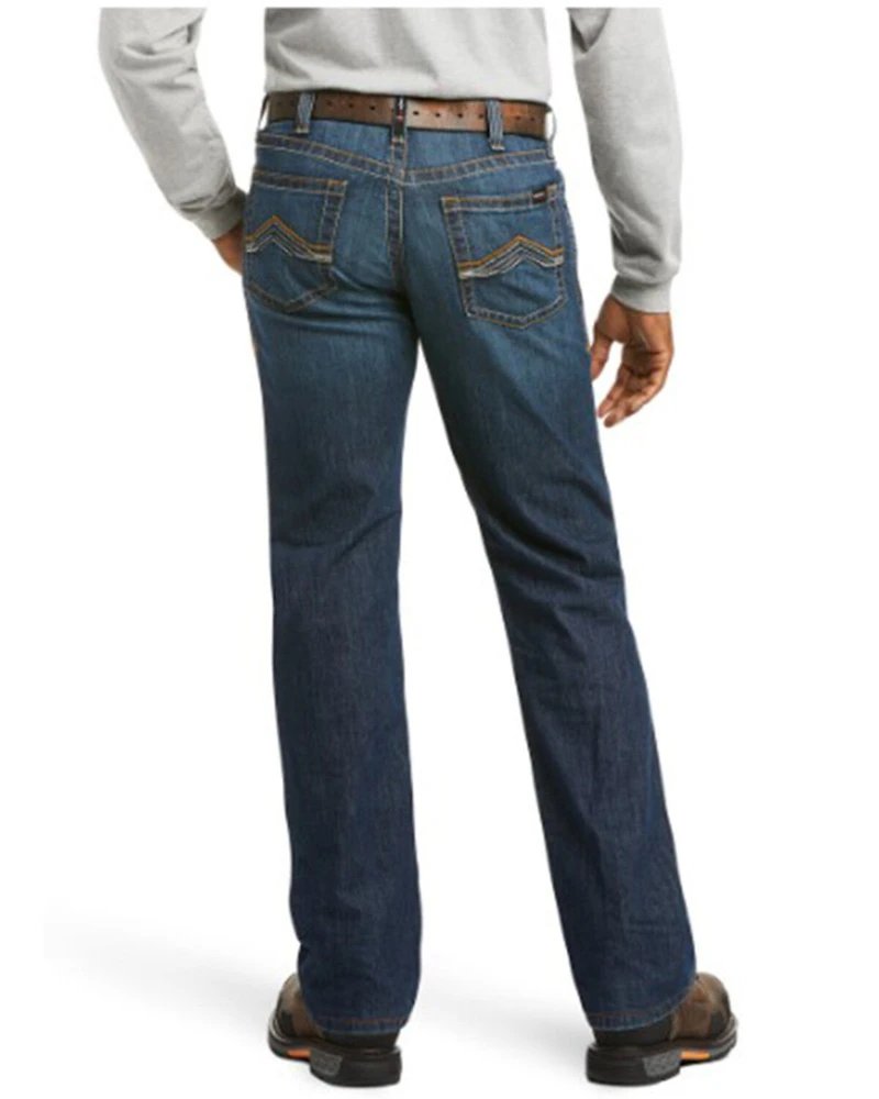 Ariat Men's FR M4 Jett Duralight Low Stretch Boot Work Jeans - Big