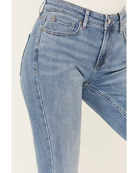 Idyllwind Women's Atwood Light Wash Rebel Mid Rise Stretch Bootcut Jeans