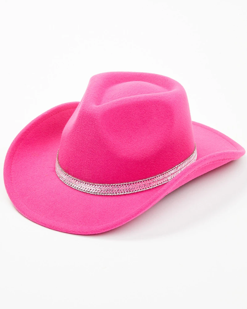 Shyanne Girls' O Dolly Felt Cowboy Hat