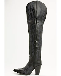 Dingo Women's Diva Over The Knee Tall Western Boots - Snip Toe