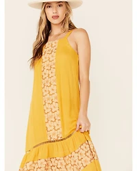 Miss Me Women's Crochet Midi Dress