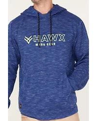 Hawx Men's Graphic Slub Pullover Hooded Work Sweatshirt