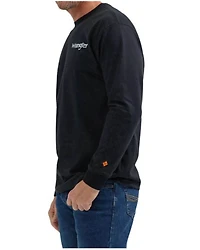 Wrangler Men's FR Eagle Long Sleeve Graphic Work Shirt - Big