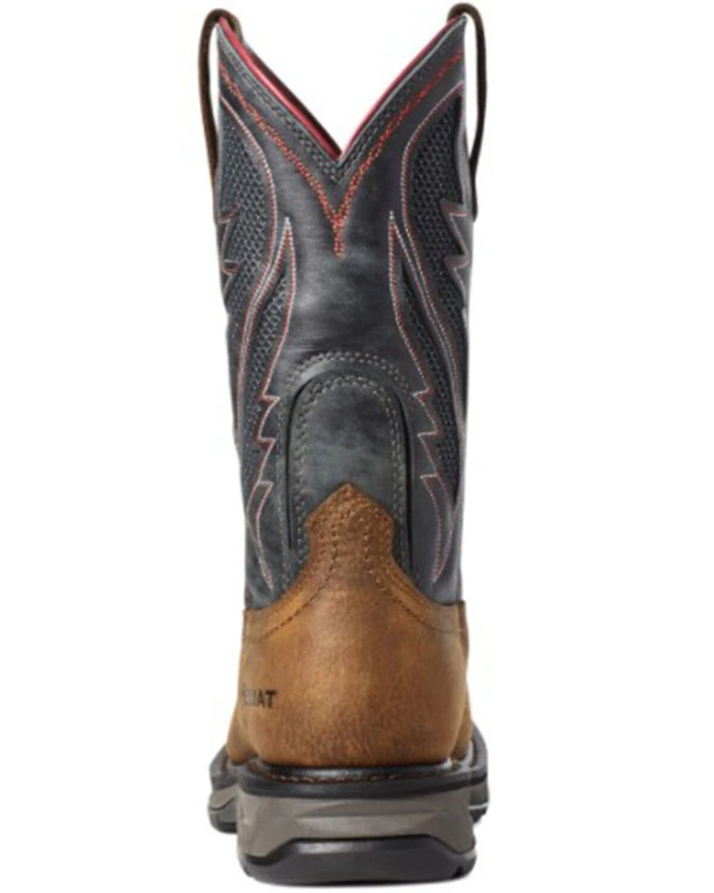 Ariat Men's Rye WorkHog® XT VentTEK Waterproof Western Work Boots - Soft Toe