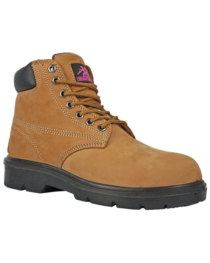 Moxie Trades Women's 6" Alice Lace-Up Work Boots - Steel Toe