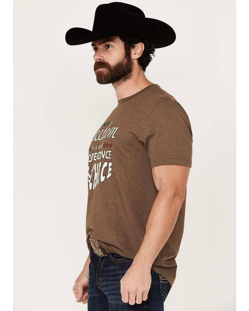 Cody James Men's Freedom Short Sleeve Graphic T-Shirt