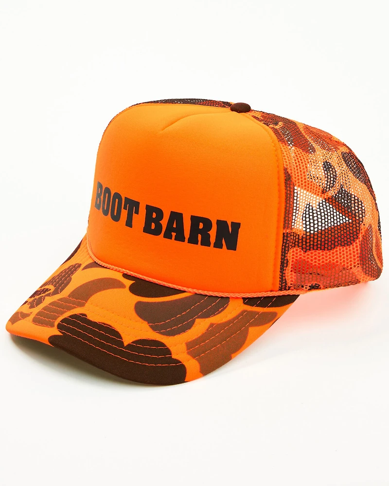 Boot Barn Camo Print Logo Ball Cap