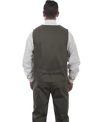Scully Men's Herringbone Vest