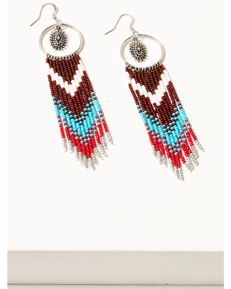 Idyllwind Women's Cezanne Antique Seed Bead Earrings