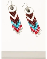 Idyllwind Women's Cezanne Antique Seed Bead Earrings