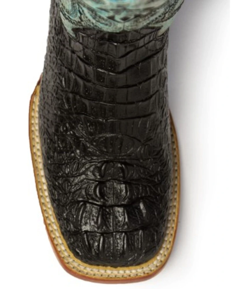 Ferrini Women's Caiman Tail Print Western Boots