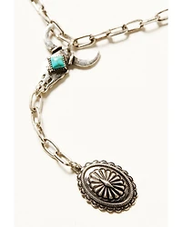 Shyanne Women's Concho Layered Necklace