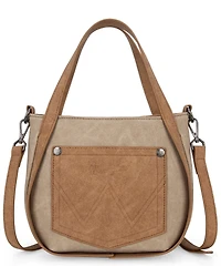 Wrangler Women's Toe Tone Fringe Crossbody Bag