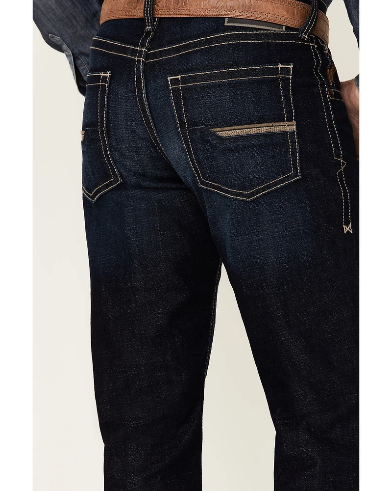 Ariat Men's M5 Newcastle Marshall Dark Wash Stretch Straight Leg Jeans