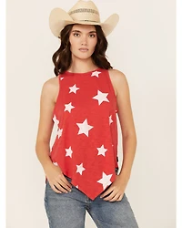 Wrangler Retro Women's Star Bandana Hem Tank