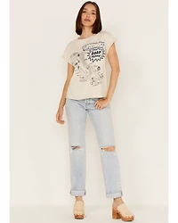 Cleo + Wolf Women's California Map Graphic Tee