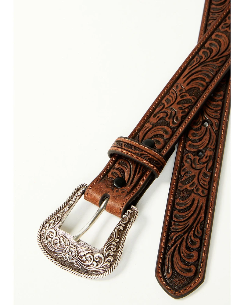 Shyanne Girls' Floral Tooled Belt