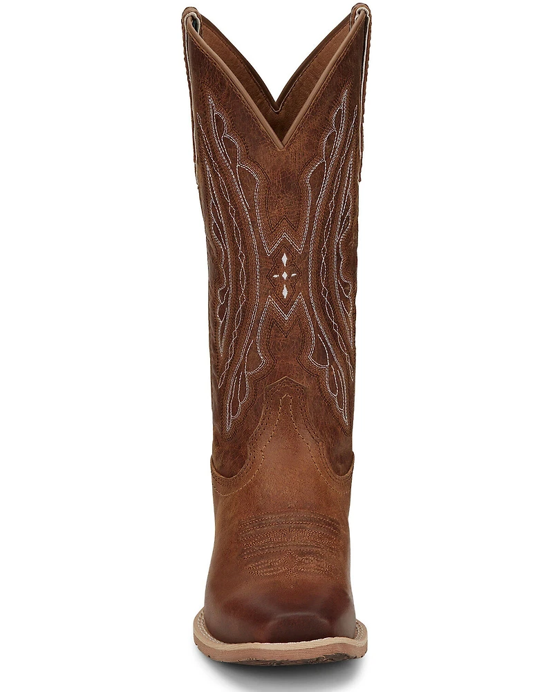 Justin Women's Rein Waxy Western Boots - Square Toe