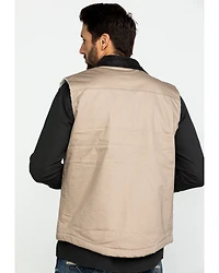 Cody James Men's Tan Ranchero Timberwolf Canvas Vest
