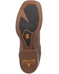 Dan Post Men's Bullhead Crackle Western Performance Boots - Broad Square Toe