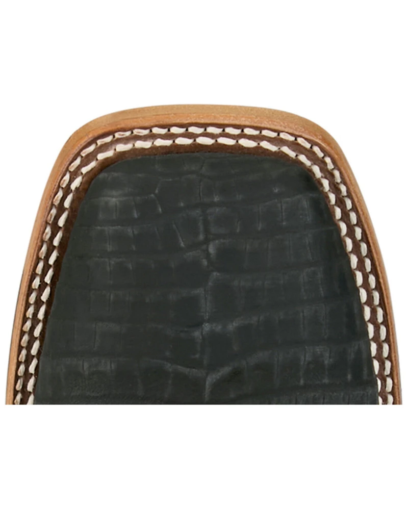 Justin Men's San Antone Exotic Caiman Western Boots