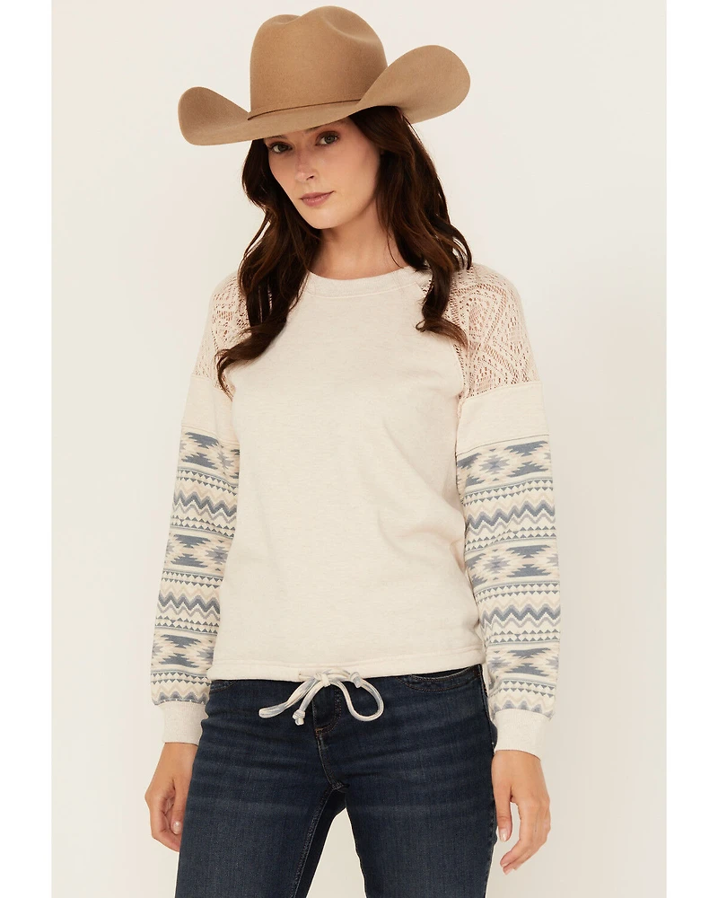 Shyanne Women's Printed Pullover Sweatshirt