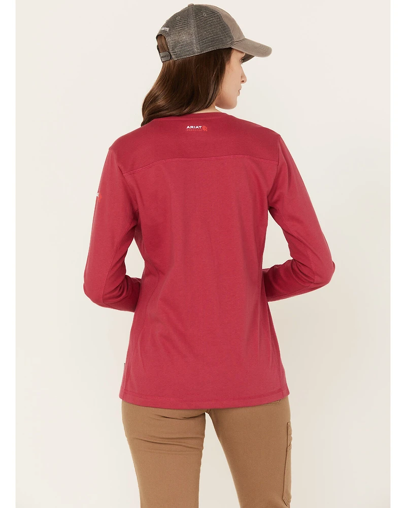 Ariat Women's FR AC Long Sleeve Work Shirt