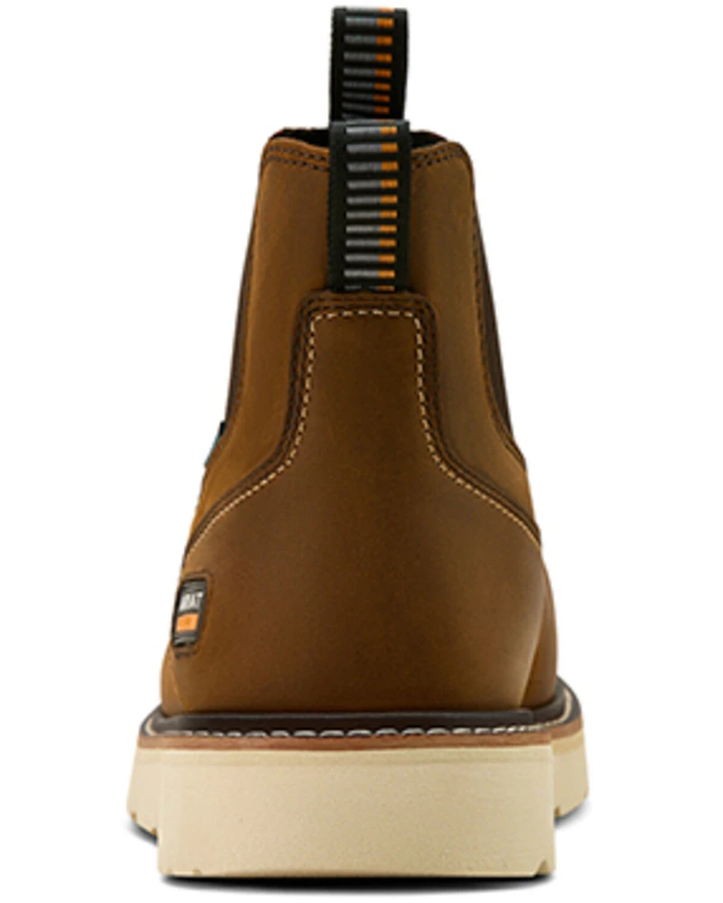 Ariat Men's Rebar Wedge Chelsea Waterproof Work Boots