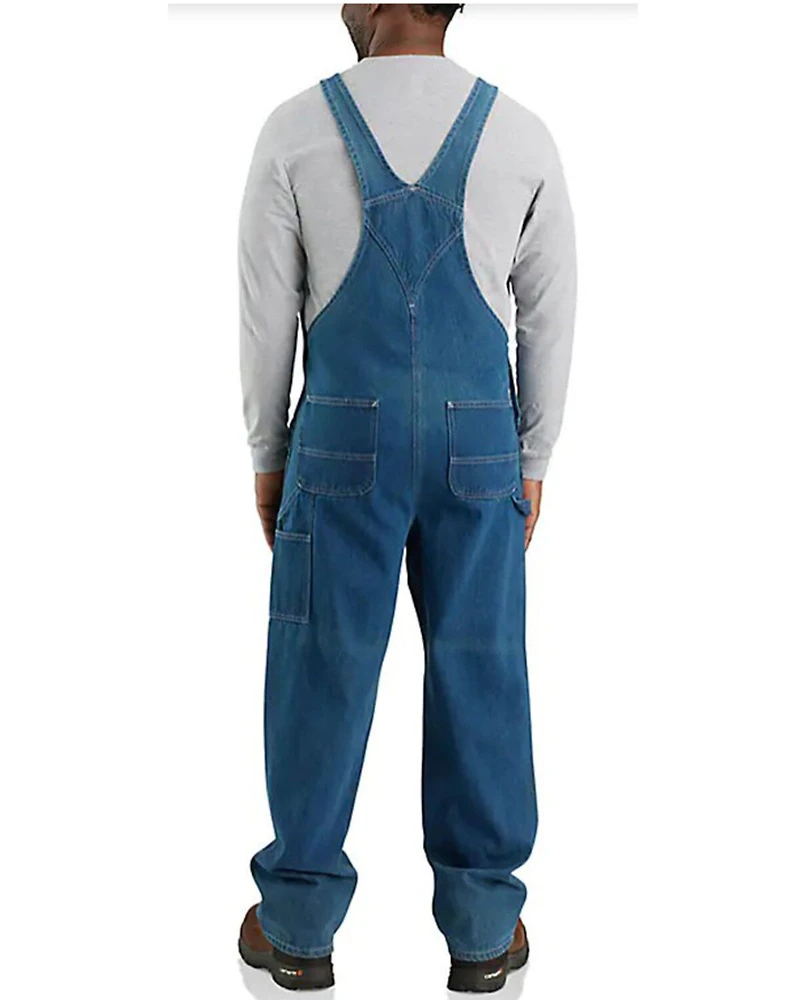 Carhartt Men's Darkstone Loose Fit Denim Bib Overalls