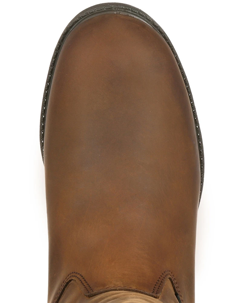 Georgia Boot Men's Suspension System Waterproof Western Work Boots - Soft Toe
