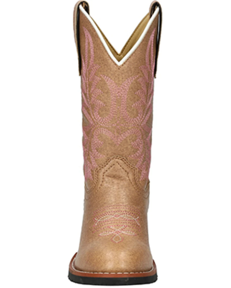 Smoky Mountain Girls' Mustang Western Boots - Round Toe