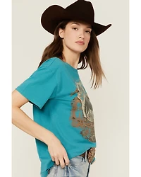 Shyanne Women's Horse Short Sleeve Graphic Tee